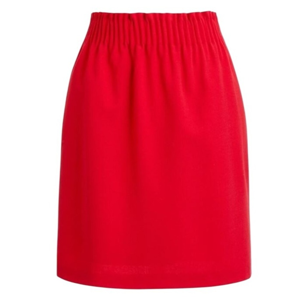 J.‎ Crew Mercantile Women's Size 2 Red Mini Skirt Elastic Waist